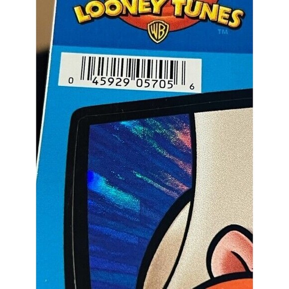 Vintage 1999 Chroma Looney Toons Holographic Decals Yosemite Sam 5x5 - Picture 2 of 2
